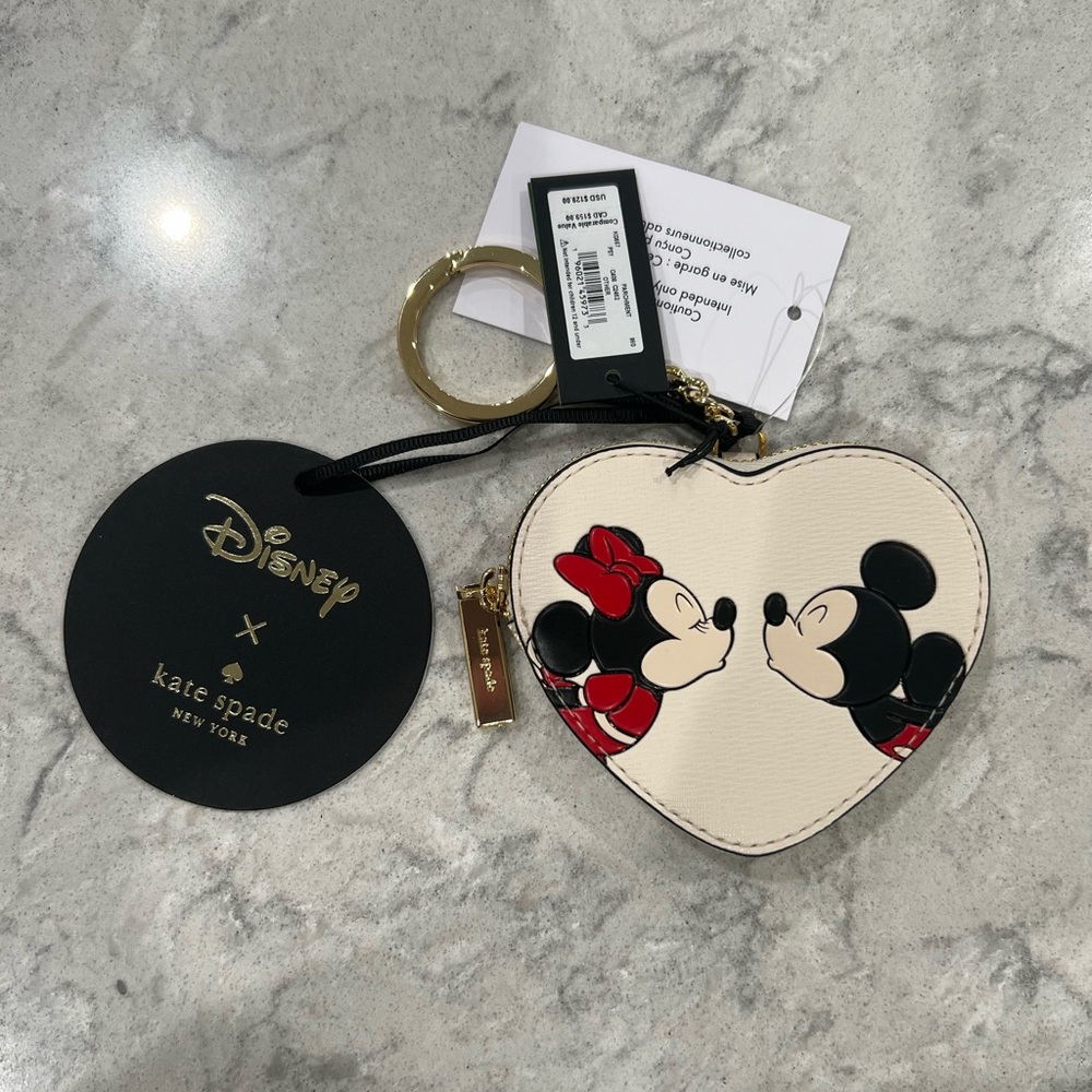 NWT Kate Spade Disney Minnie Bag Charm - Picture 6 of 10